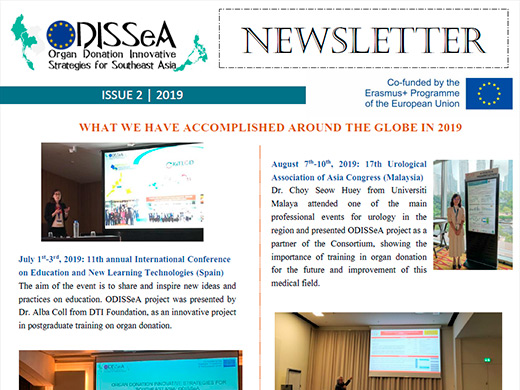 2nd Newsletter of ODISSeA Project (PDF - 613KB)